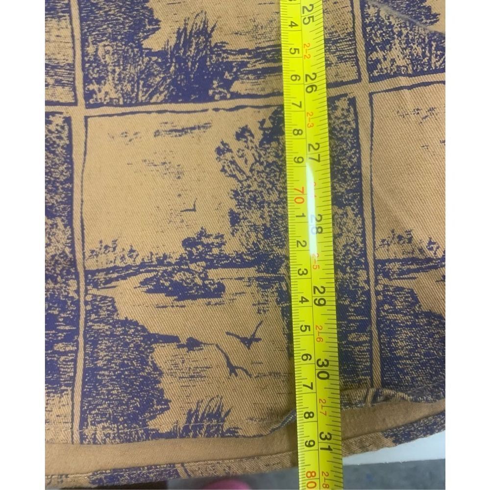 Vintage Levi's Patterned Button Down Top - image 8